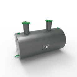 Емкость подземная стальная с подогревом ЕПП 16 кубов