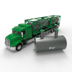 Емкость подземная стальная ЕП 20 кубов