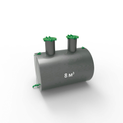 Емкость подземная стальная ЕП 8 кубов