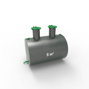 Емкость ЕПП 8 м3 подземная с подогревом