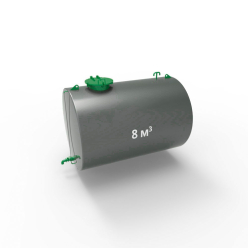 Резервуар (емкость) горизонтальный стальной РГС (РГСН) 8 кубов